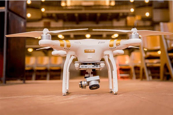 Riprese con drone indoor Drone Pro Service 